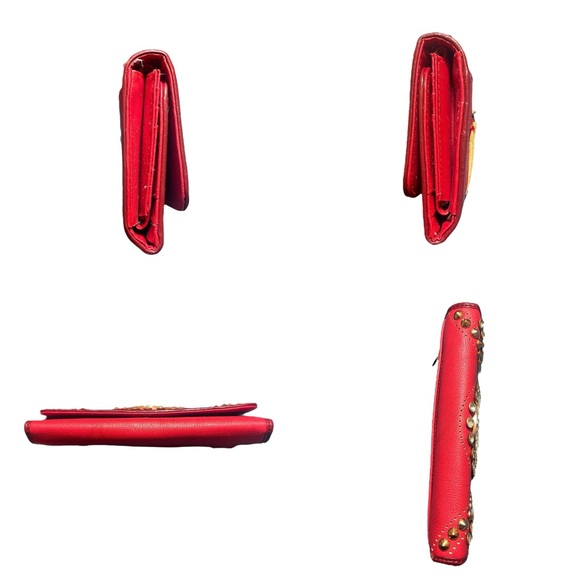 Betty Boop Large Zip Around Wallet & Checkbook Holder - Picture 5 of 14